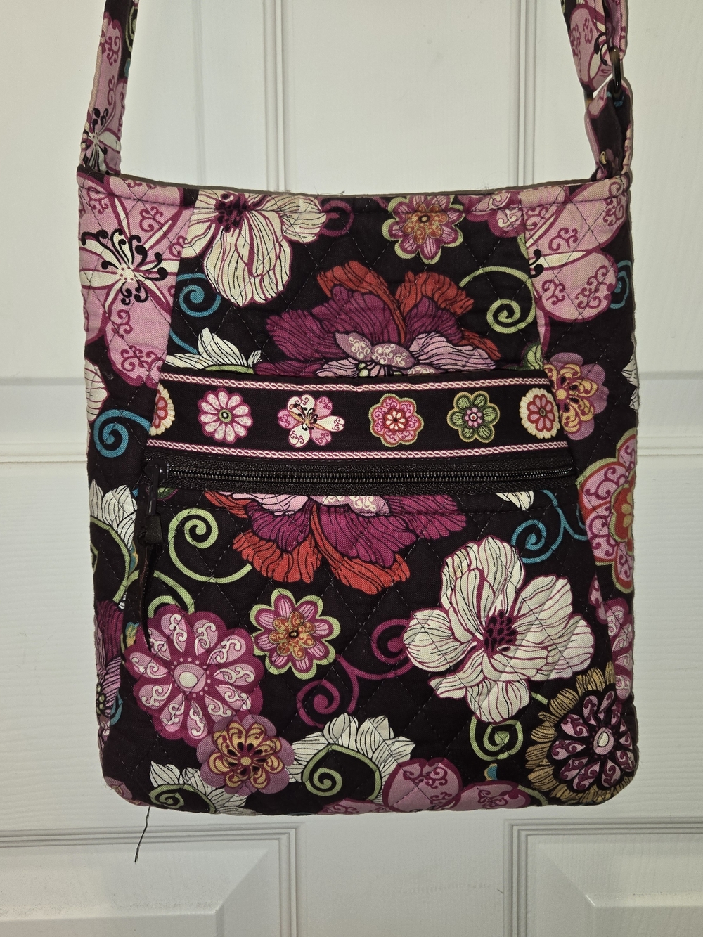 Vera Bradley Hipster, Mod Flora Pink  NWOT